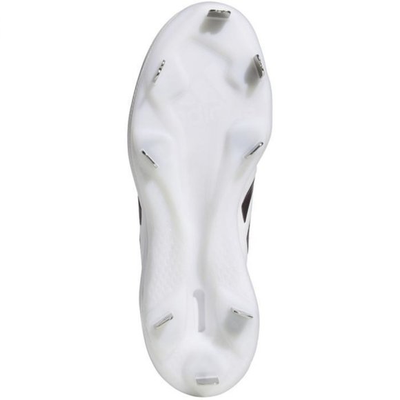 Adidas PureHustle 2.0 White Maroon Women's Cleats Size 7.5 NO BOX - Picture 3 of 5